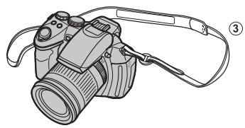 FUJIFILM HS10 - Fixation de la dragonne - 3