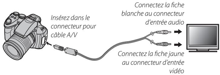 FUJIFILM HS10 - Visualisation des photos sur une télévision - 1