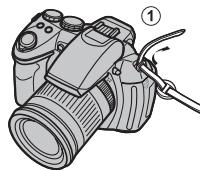 FUJIFILM HS10 - Fixation de la dragonne - 1
