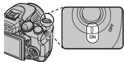 FUJIFILM HS10 - Allumez l'appareil photo. - 1