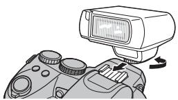 FUJIFILM HS10 - Sélectionnez OUI pour 75 FLASH EXTERNE. - 2