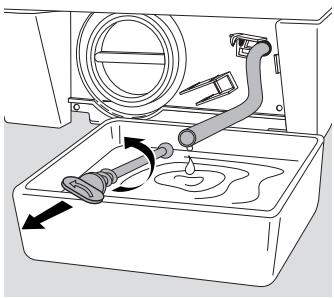 HUSQVARNA QW 12650 - Effectuer une vidange de secours - 4