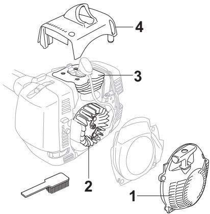 HUSQVARNA 355 RX - Système de refroidissement - 2