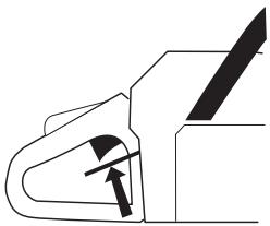 HUSQVARNA 576 XP AUTOTUNE - Gashebelsperre - 2