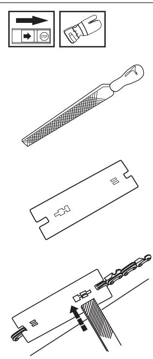 HUSQVARNA ACCESSOIRE DE SCIAGE - Correction de la profondeur - 1
