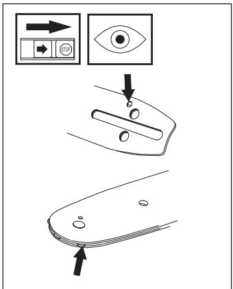 HUSQVARNA ACCESSOIRE DE SCIAGE - Medidas si la lubricacion no funciona: - 1