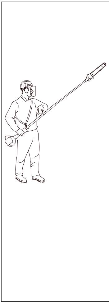 HUSQVARNA ACCESSOIRE DE SCIAGE - Protective instructions while working - 1