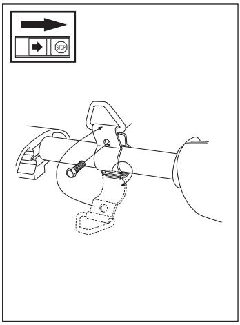 HUSQVARNA ACCESSOIRE DE SCIAGE - Fitting the hanging ring - 1
