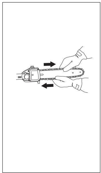 HUSQVARNA ACCESSOIRE DE SCIAGE - Mounting guide bar and chain - 1
