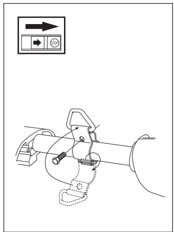 HUSQVARNA ACCESSOIRE DE SCIAGE - Montage de l'œillet de suspension - 1