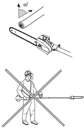 HUSQVARNA ACCESSOIRE DE SCIAGE - WARNING! - 1