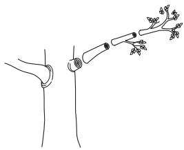 HUSQVARNA ACCESSOIRE DE SCIAGE - WARNING! - 2