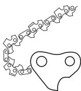 HUSQVARNA ACCESSOIRE DE SCIAGE - Guide-chaine - 4