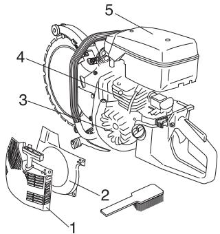 HUSQVARNA K 960 RING - Système de refroidissement - 4