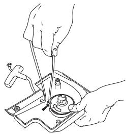 HUSQVARNA K 960 RING - Mise sous tension du ressort - 1