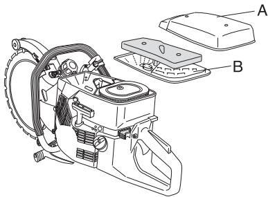 HUSQVARNA K 960 RING - Filtre à air - 3