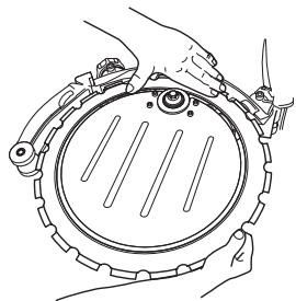 HUSQVARNA K 960 RING - Montage de la lame - 9