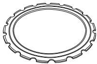 HUSQVARNA K 960 RING - Montage de la lame - 1