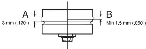 HUSQVARNA K 960 RING - Remplacement des rouleaux d'appui/rouleaux de guidage - 3