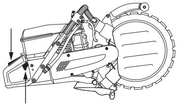 HUSQVARNA K 960 RING - Avant de démarrer la machine - 7