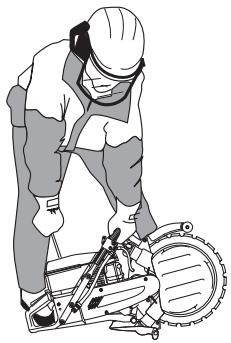 HUSQVARNA K 960 RING - Avant de démarrer la machine - 6