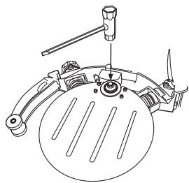 HUSQVARNA K 960 RING - Remplacement de la roue d'entraînement - 1