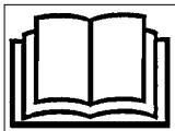 Simple line drawing of an open book with a plug and arrow, no text or symbols present