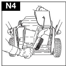 Line drawing of a person seated in a vehicle, viewed from above (no text or symbols)