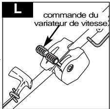 L commande du variateur de vitesse