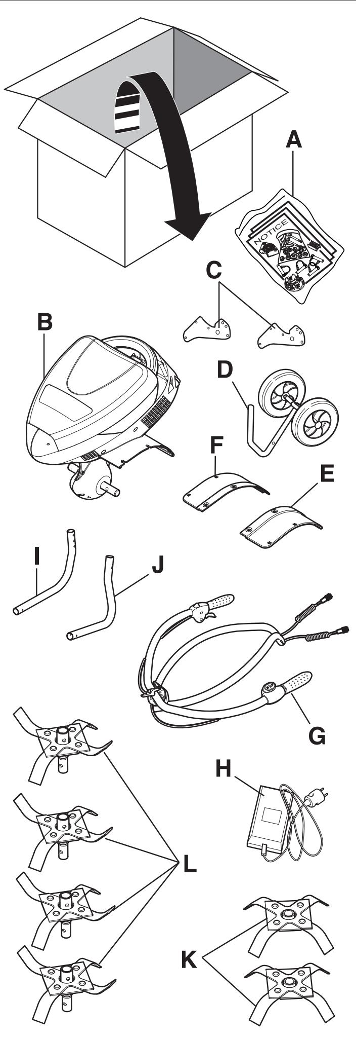 HUSQVARNA TB1000 - Déballage - 2