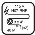 HUSQVARNA TS 350 E - Raccordement électrique - 5