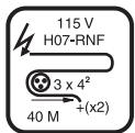 HUSQVARNA TS 350 E - Electrical connection - 6