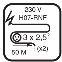 HUSQVARNA TS 350 E - Ligação electrica - 4