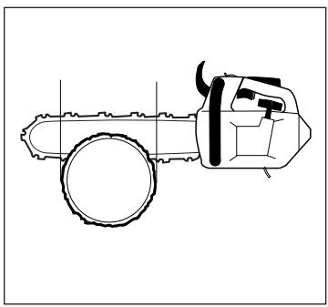 HUSQVARNA 334T - Entaille d'abattage - 3