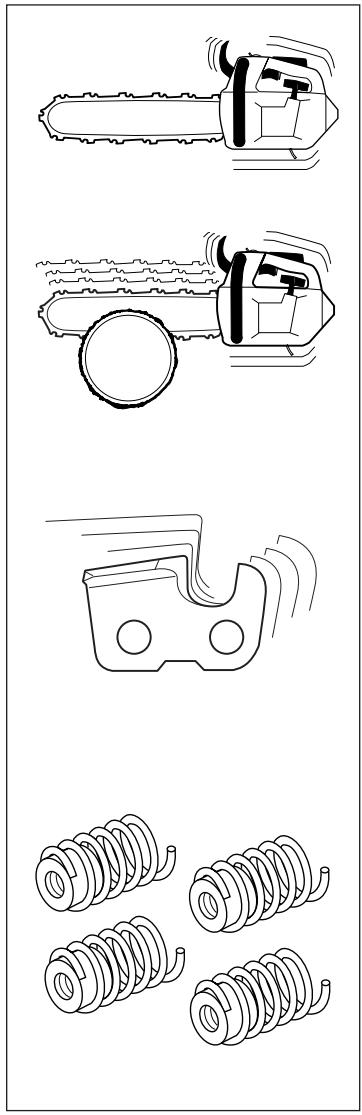 HUSQVARNA 334T - Système anti-vibrations - 1
