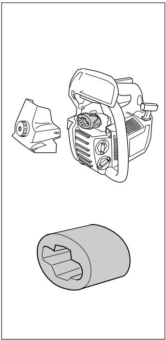 HUSQVARNA 334T - Remplacement du ressort de rappel rompu - 4
