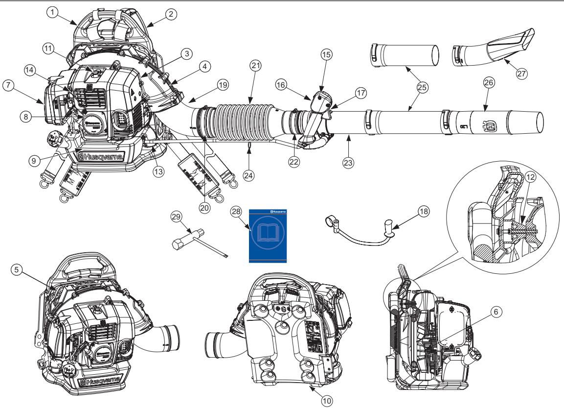HUSQVARNA 370BTS - <350BT> - 1