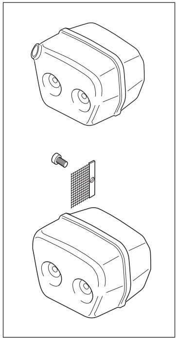 HUSQVARNA 40 - Bouton d'arrêt - 3