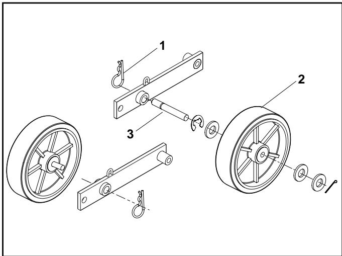 HUSQVARNA AR19 - Retrait et remplacement   Modèle AR25 - 1