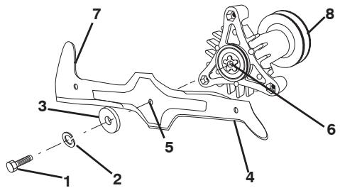 HUSQVARNA CTH151 - Lame avec orifice de fixation central (étoil à cinq branches): - 1