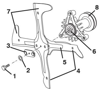 HUSQVARNA CTH151 - Lame avec orifice de fixation central (étoile à six branches): - 1