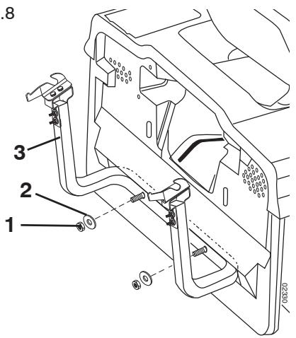 HUSQVARNA CTH151 - ATTENTION : Avant de mettre en place la batterie, prendre la précaution de retirer gourmette, montre-bracelet, anneau, etc. Leur contact avec la batterie pouvant entraîner des brûlures. - 3