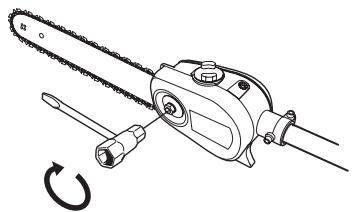 HUSQVARNA PA 1100 - Tension de la chaine - 10