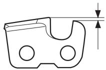 HUSQVARNA PA 1100 - Généralités sur le réglage de la profondeur - 2