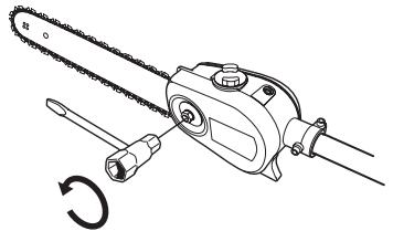HUSQVARNA PA 1100 - Tension de la chaine - 8