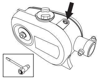 HUSQVARNA PA 1100 - Réglage du graissage de la chaine - 1