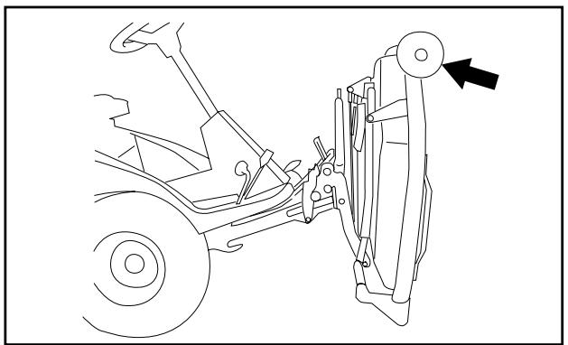 HUSQVARNA RIDER PROFLEX 21 II - Retour de la position de service - 1