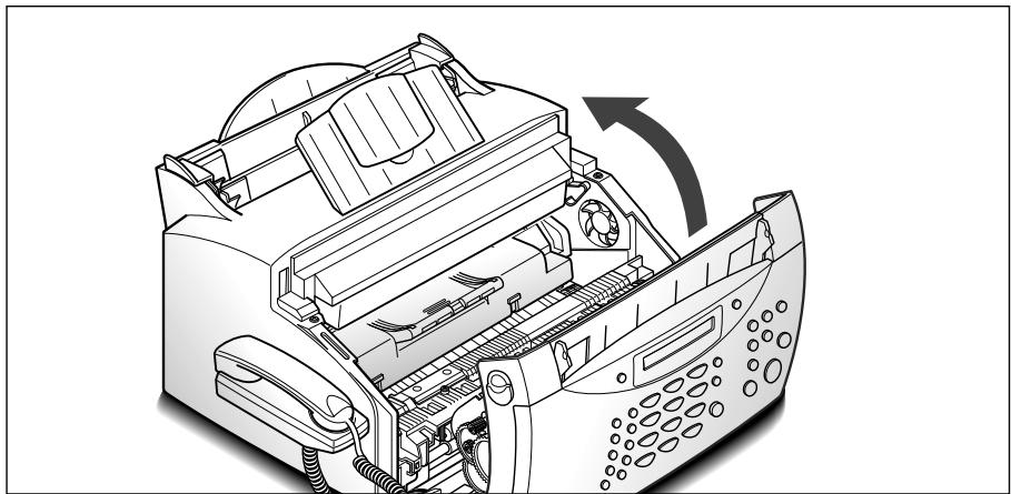 SAMSUNG LASER SF-5100 - Réinstaller la cartouche et fermez le couvercle. - 6