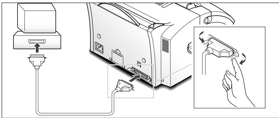SAMSUNG LASER SF-5100 - Câble d'imprimante (pour SF-5100P seulement) - 1