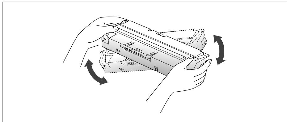 SAMSUNG LASER SF-5100 - Installation de la cartouche d'encre - 3
